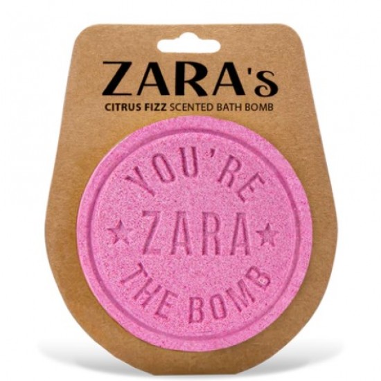 Personalised bath bomb- Zara