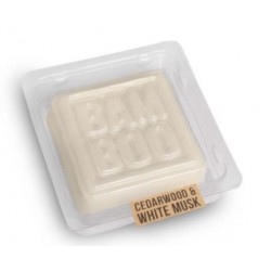 Cedarwood & white musk wax melt