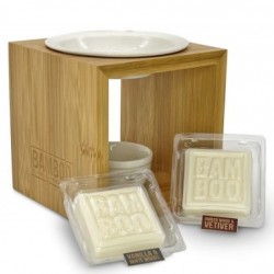 Bamboo Light wax melt warmer 