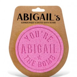 Personalised bath bomb- Abigail