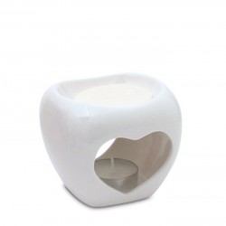 Heart shaped wax melt burner